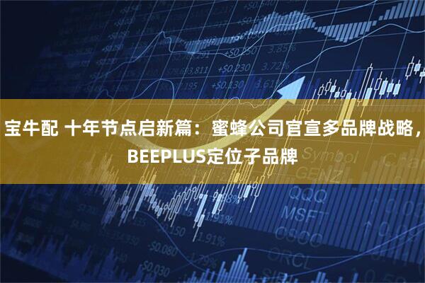 宝牛配 十年节点启新篇：蜜蜂公司官宣多品牌战略，BEEPLUS定位子品牌